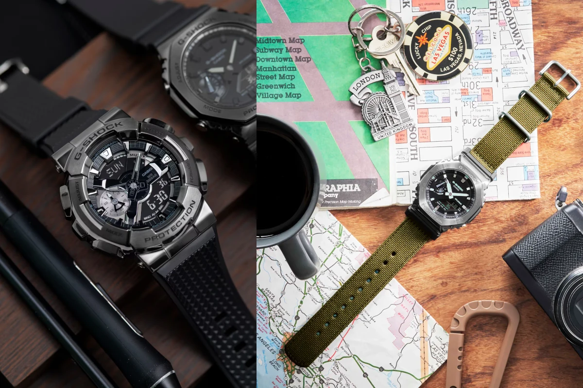 40% off metal-clad G-Shock GM110BB-1A and GM2100CB-3A - G-Central
