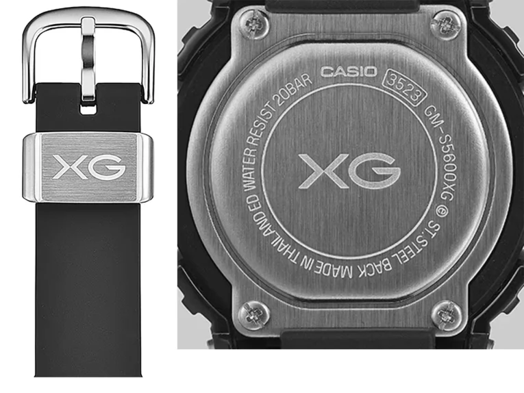 G-SHOCK GM-S5600XG-1 Case Back and Band Keeper