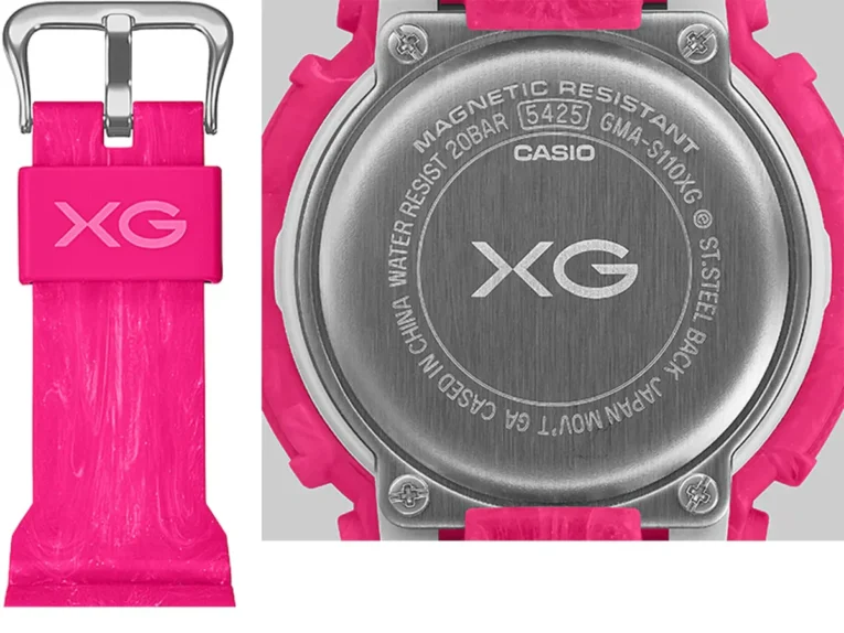 G-SHOCK GMA-S110XG-4A Case Back and Band Keeper