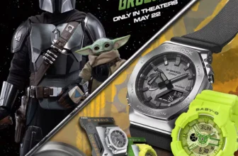 The Mandalorian and Grogu Casio G-Shock and Baby-G Collaboration