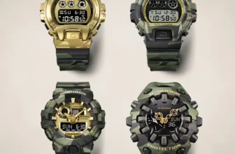 U.S. and Europe to get four G-Shock Camo and Gold watches