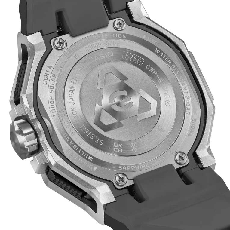 G-SHOCK GWR-B3000-1A CASE BACK