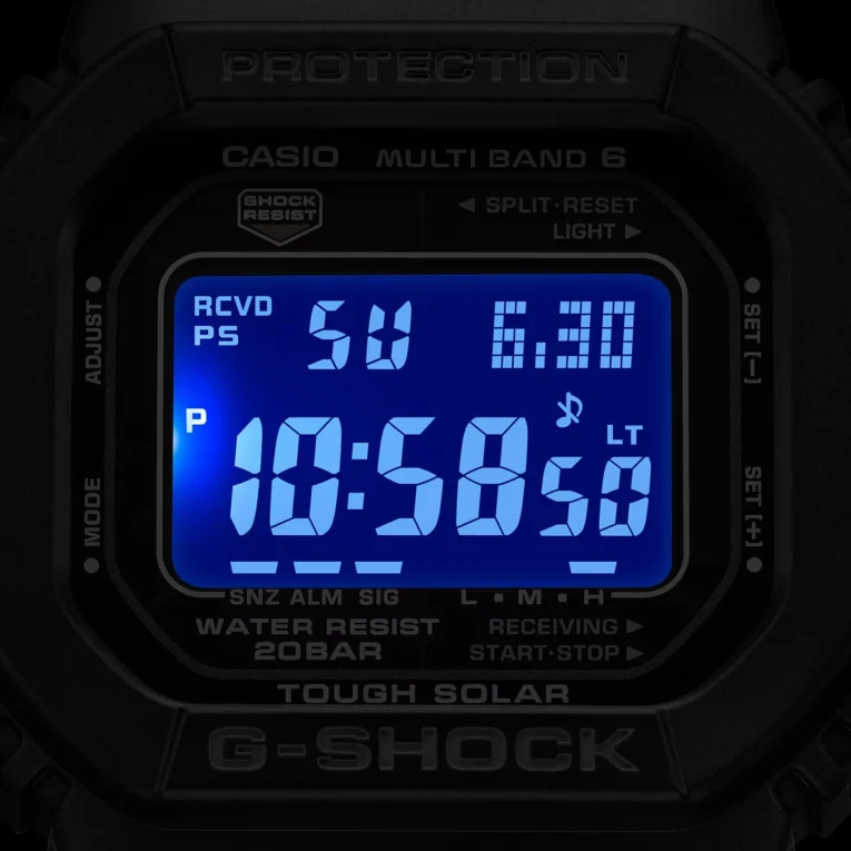 G-SHOCK GW-M5610U-1B LED BACKLIGHT
