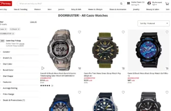 JCPenney's limited-time "DoorBuster" G-Shock prices are beating Amazon, plus over 100 other Casio deals available
