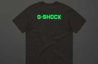 THISISNEVERTHAT G-SHOCK T-SHIRT 2026 BACK GLOW IN THE DARK