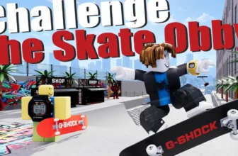 Challenge the Skate Obby: G-SHOCK