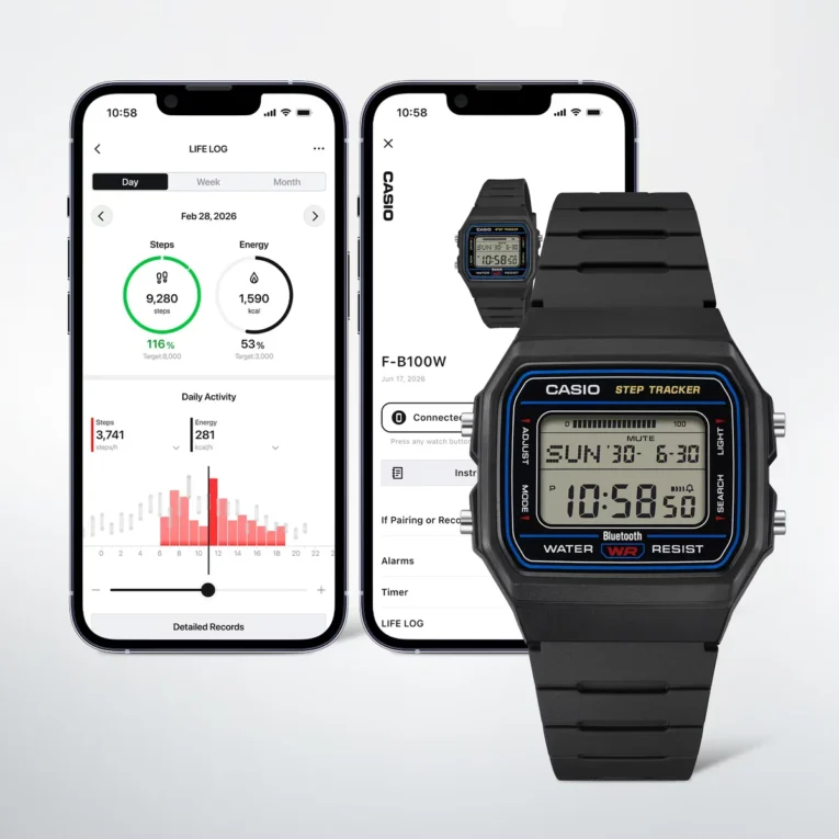 Casio America releases Casio FB100W series with Bluetooth and Step Tracker