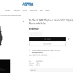 Arizona Fine Time has the G-Shock GWBX5600-1 and GWBX5600-1A1 in stock