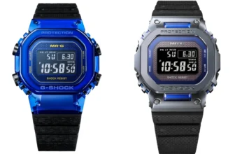 G-SHOCK BLUE ROSE PROJECT: MRG-B5000SA-2 and MRG-D5000