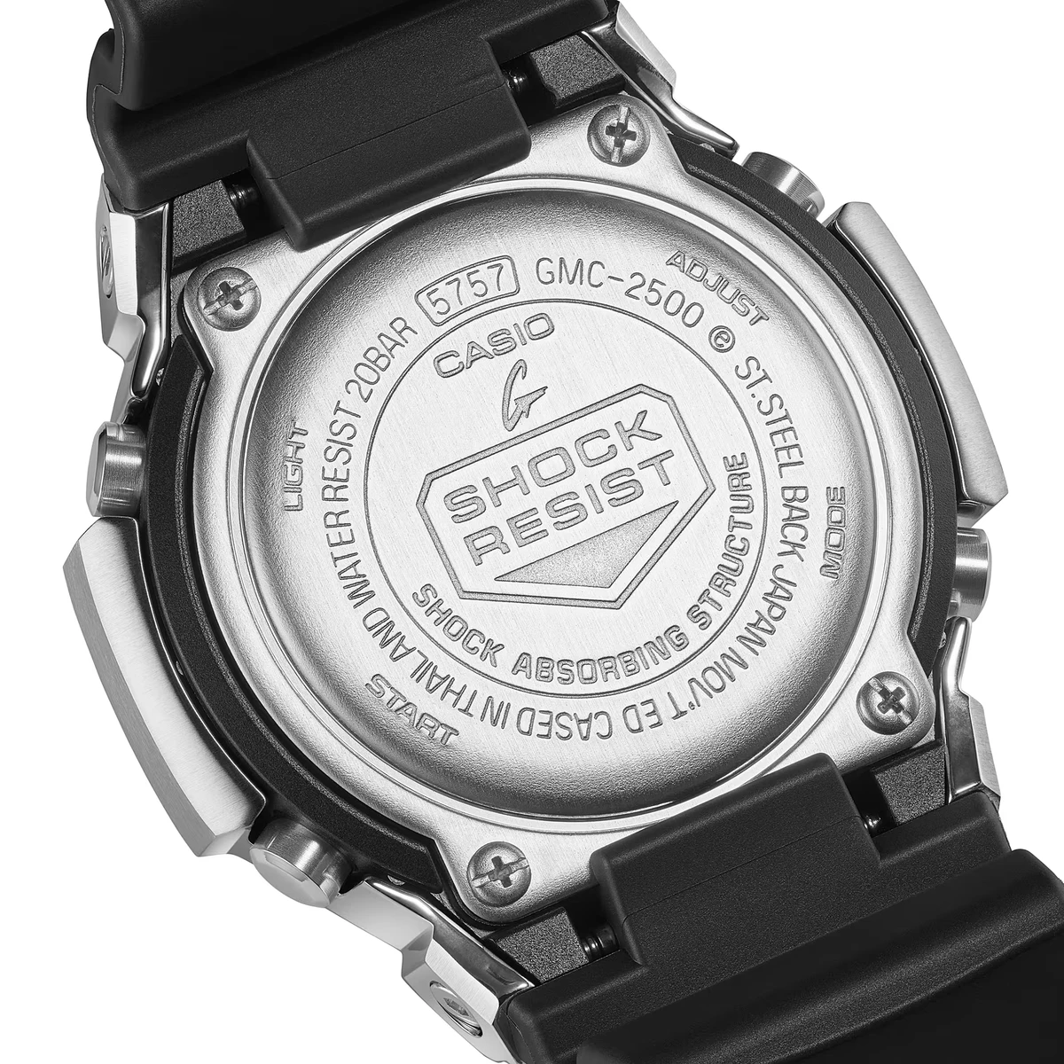 G-SHOCK GMC-2500-1A CASE BACK