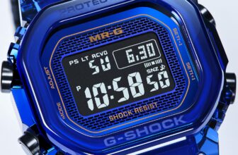 G-SHOCK MRG-D5000 BLUE SAPPHIRE BEZEL