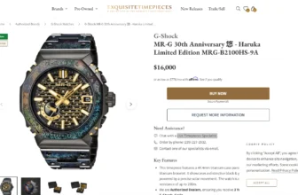 Authorized G-Shock U.S. seller has MRG-B2100HR-1A and MRG-B2100HS-9A available for pre-order