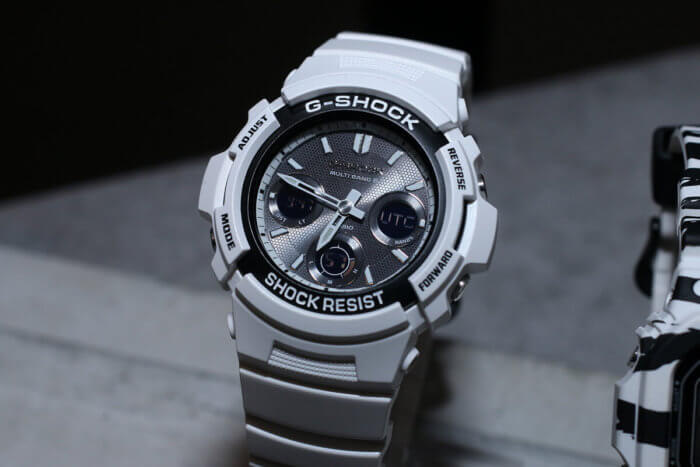 G-Shock AWG-M100SBW-7JF White and Black Series