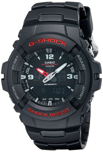 G-Shock G100-1BV: Cheap Analog-Digital G-Shock