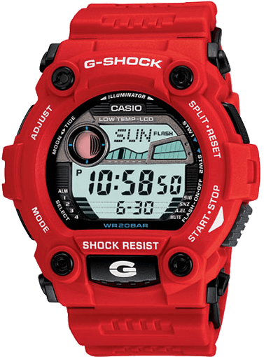 g shock red color