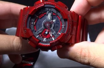 G-Shock GA-110NM-4A Red Neo Metallic Watch