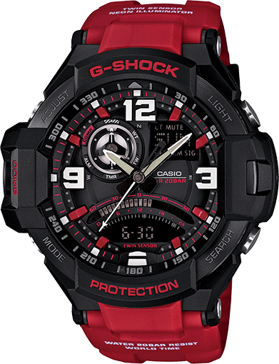 g shock red band