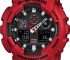 Red G-Shock GA100B-4A