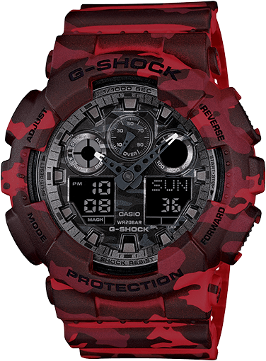red g shock watch amazon