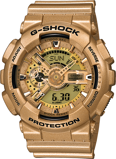 g shock original gold