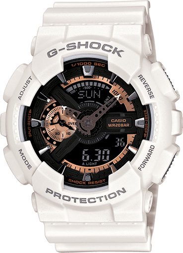 White colour g shock watch hotsell