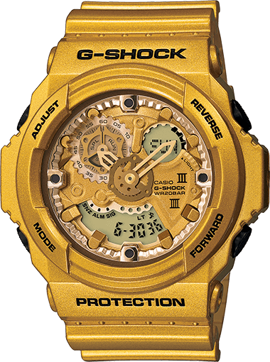 g shock watches golden black