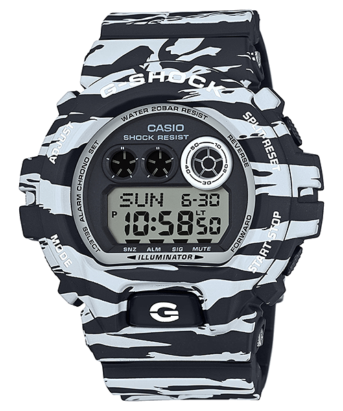 G-Shock White and Black Series: Tiger Stripes, White Classics, Big