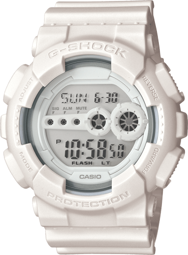 GD100WW-7 All White G-Shock Watch