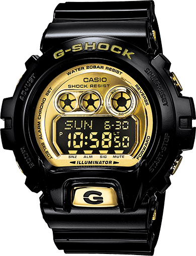g shock hitam gold