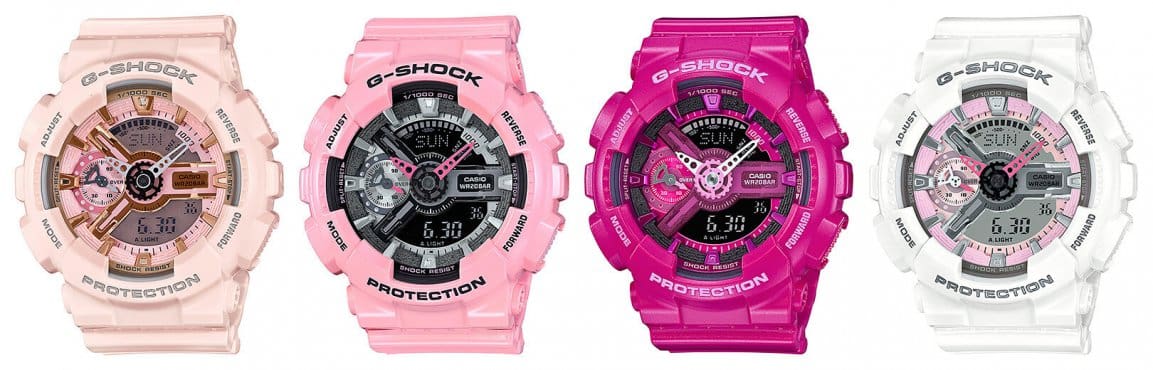g shock pink