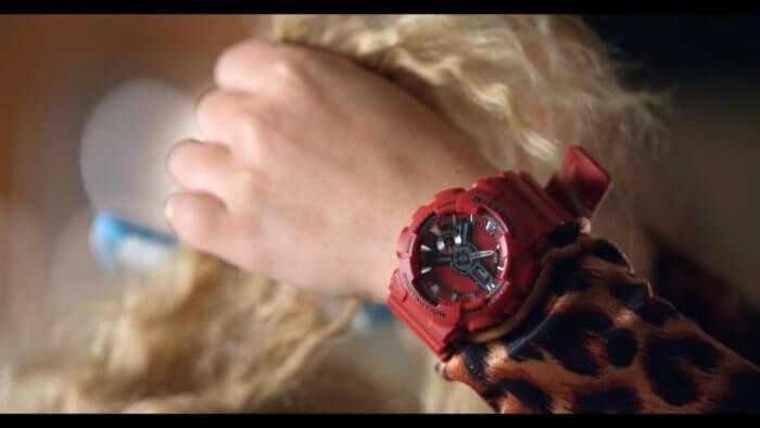 Britney Spears with Casio G-Shock in Pretty Girls