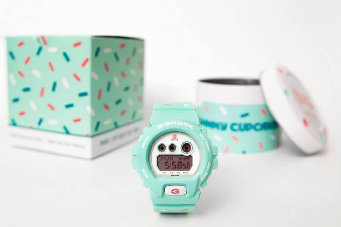 johnny cupcakes g-shock GD-X6900JC-3JR watch