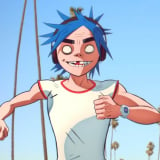 2-D from Gorillaz wearing Casio G-Shock in Humility video?