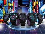 G-Shock ’90s Color Blue and Purple Accent Series