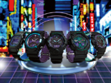 G-Shock ’90s Color Blue and Purple Accent Series