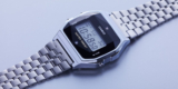 Casio A159WAD-1 & A159WGED-1 Vintage Digital with Diamonds