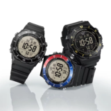 Casio AE-1700 with a diving-style rotating bezel and large digital display is intriguing but confusing