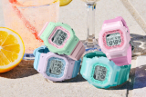 Baby-G G-LIDE BLX-565: A smaller enhanced square for summer