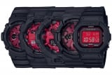 G-Shock Black and Red AR “Adrenaline Red” Series
