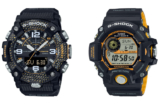 G-Shock Mudmaster GG-B100Y-1A and Rangeman GW-9400Y-1 (JP: GW-9400YJ-1) with emergency yellow accents