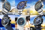‘Sky and Sea’ Series for Casio Watch 50th Anniversary features solar-powered watches from six brands