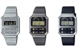 Casio adds three colors and a leather band to the retro A100