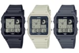 The digital analog-style LF-20W (AE-20W revival) is Casio’s hottest new series