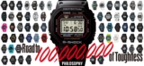 Casio celebrates 100 million G-Shock watches shipped