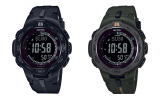 Pro Trek PRG-300 & PRW-3100Y Basic Black and Khaki Green