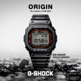 Casio officially announces DW-5000R-1A standard issue re-creation of the first-generation G-Shock