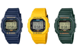 G-Shock Color Origin Tributes: Yellow DW-5600REC, DWE-5600R Carbon Core Set, Blue/Green DW-5600RB