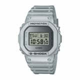 G-Shock ‘Forgotten Future’ Series in metallic silver includes DW-5600 with LED light and reversing LCD effect