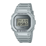G-Shock ‘Forgotten Future’ Series in metallic silver includes DW-5600 with LED light and reversing LCD effect