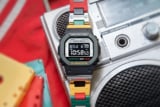 G-Shock DW-5610MT-1 ‘Mixtape’ music-themed watch has a multicolor composite band